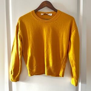 IRO Women's Yellow Wool Crew Neck Sweater
